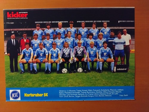Karlsruher mannschaftsfoto - sc,,