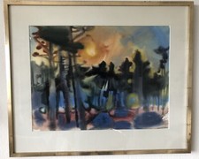 Willi Ulfig - einzigartiges Aquarell Ende 50er Jahre - Ihr Preisvorschlag?