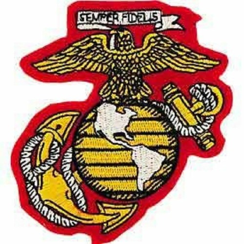 Usmc ega bestickt - (03),