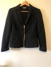 Vintage Versace Kostüm Baumwoll-Seiden-Mix mit Reptil-Struktur