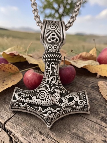 Halskette mit hammer - mit, thor