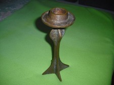 Kerzenständer Leuchter aus Bronze,  Ausstellungsstück, Höhe ca. 20 cm