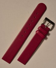rotes Original Skagen Leder Uhrarmband 16mm, neu