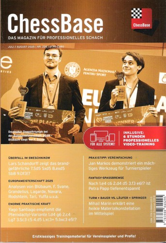 Chessbase magazin magazine - chessbase,