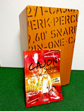 Schlagwerk Percussion CP404 Cajon mit Buch "Cajon-Schule" (+ CD + DVD)