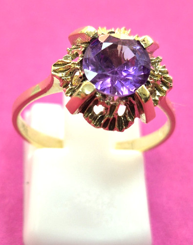 Damen goldring karat 585 - 14,