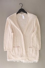 ⭐ Bonita Strickjacke Regular Cardigan für Damen Gr. 42, L Langarm creme ⭐