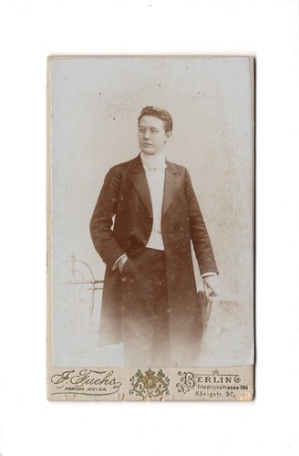 Cdv foto herrenportrait - foto, /