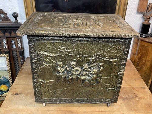 Antike truhe 1880 holz - antike,
