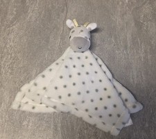 ❤️ Schmusetuch * Kuscheltuch * Primark Baby * Giraffe * weiß/grau❤️