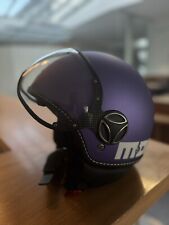 Motorradhelm Momo Design fgtr lilla opaco bianca Gr. S