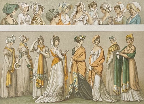 Moden und frisuren 1800 1810 - und,