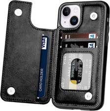 Wallet Card Case Cover Leather