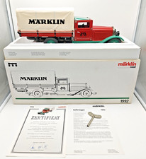 Märklin Metall 1992 LKW mit Plane Zertifikat Limitiert 6666 Stk. selten Rarität