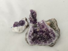 3 tolle alte Mineralien als Konvolut ca 68g (Nr.101)