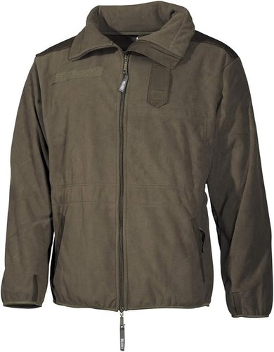 Fleece jacke alpin mfh oliv - bw,