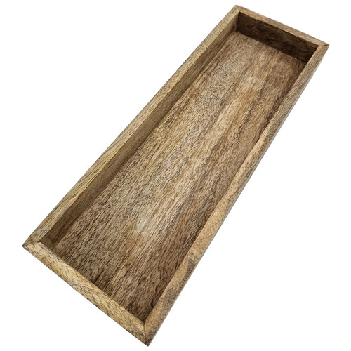 Tablett mangoholz dekotablett - mangoholz,