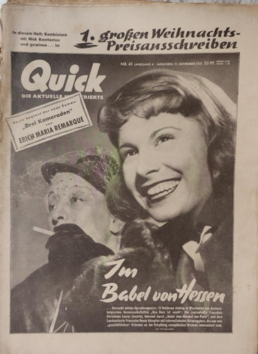 Zeitschrift quick ausgabe - quick,