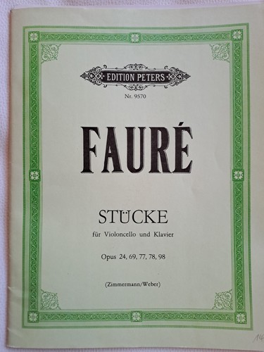 Noten cello fauré - noten,,