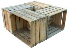 4x Massive Obstkiste  B WARE!! JOHANNA weinkisten apfelkiste Holzkisten