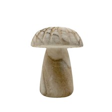  Dekorativer Holz-Pilz Natur