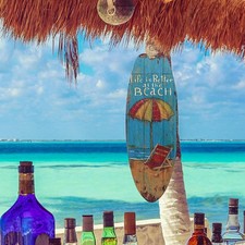 2 Pcs Dekoratives Surfbrett