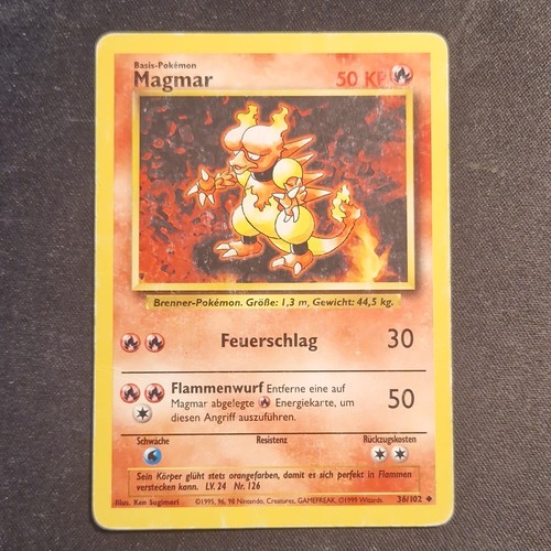 Pokemon karte tcg magmar - pokemon, tcg: