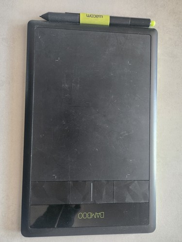 Wacom bambus schwarz grün mit - wacom,