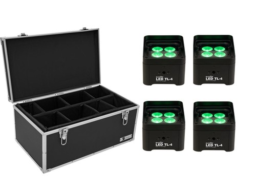 Eurolite set led 4 - eurolite, 4x