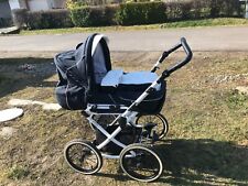 Kombi Kinderwagen 3in1 Sportwagen Buggy weißes Leder Komplettset Zubehör faltbar