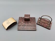 altes Schreibtisch Garnitur