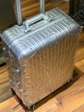 SCHUTZFOLIE FÜR ALUMINIUM KOFFER  GR.: M COVER TRANSPARERENT NEU