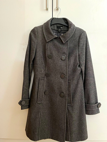 Damen mantel grau l - h&m,