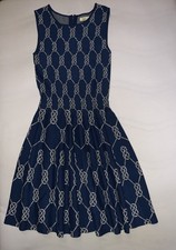 Issa London Damen Kleid Strick Maritim M 36/38