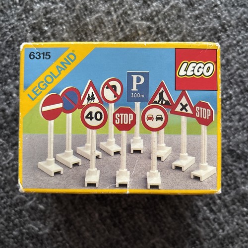 Lego 6315 verkehrszeichen - lego,
