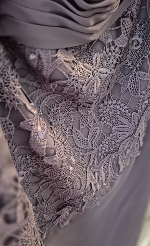 Cocktail hofstaatkleid 42 - gr.,
