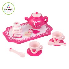 Kidkraft geschirr set teeparty - kidkraft, geschirr-set