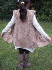 Echt Pelz Pelzweste Weste