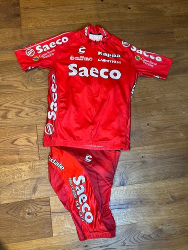Saeco cannondale kappa trikot - saeco,