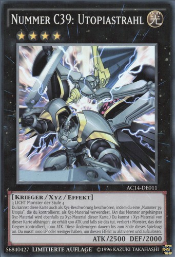 Yugioh nummer c39 - yugioh,