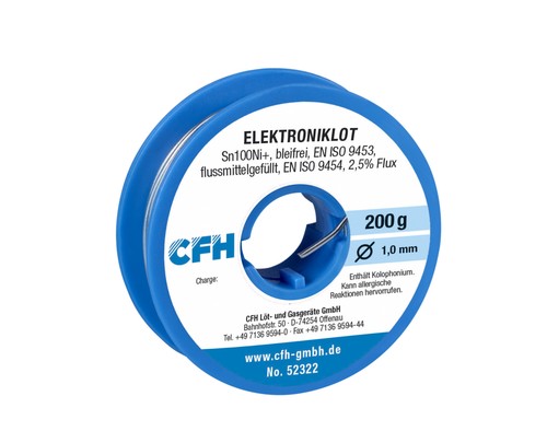 Cfh elektroniklot 322 - cfh, el