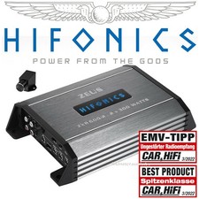 Hifonics Zeus ZXR600/2 600 Watt digital Verstärker 2-Kanal PKW Auto Endstufe