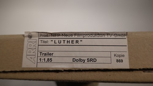 Kino trailer 35mm zelluloid - kino,