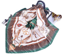 Wundschön Satin Tuch Schal