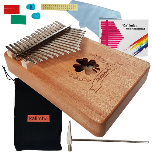 Kalimba tasten mahagoni - 17,