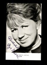 Anja laval autogrammkarte - anja,