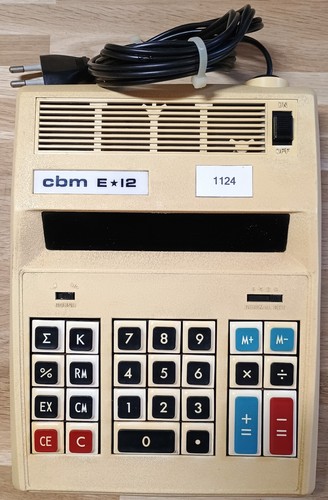 1124 tischrechner commodore - 1124,