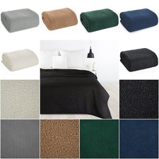 Wohndecke Bouclé Decke Sofadecke Weicher Sesselschoner Kuscheldecke Schäffchen