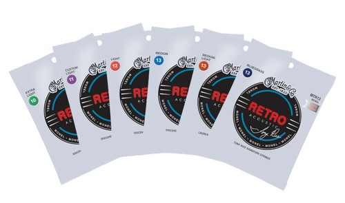 Martin retro strings monel - martin,