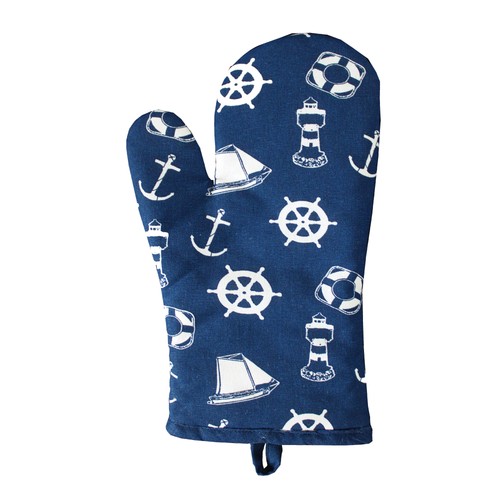 Ofenhandschuh maritim küche - ofenhandschuh,